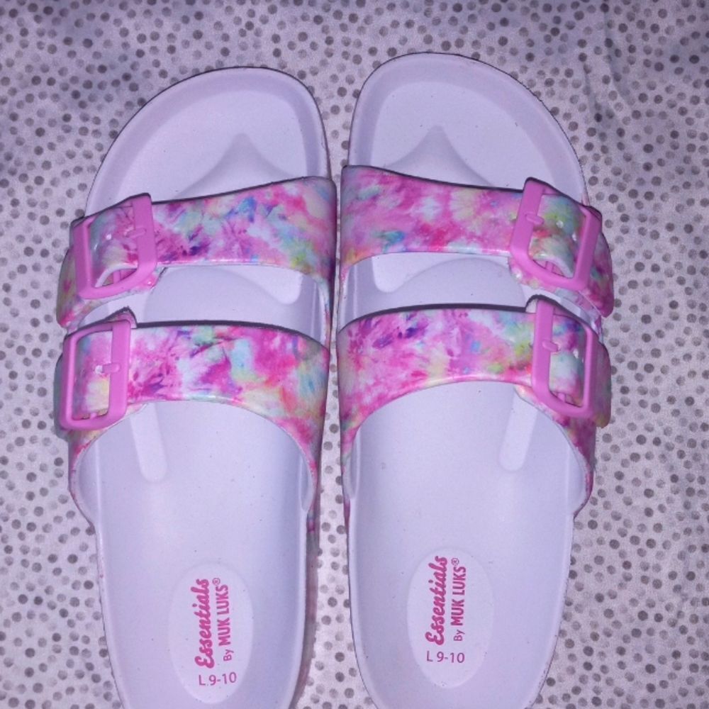 Tie-Dye Slippers Summer